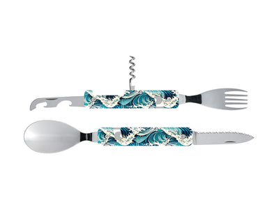 Akinod Multifunction Cutlery 13H25 Mirror Ukiyo-e - foto 2