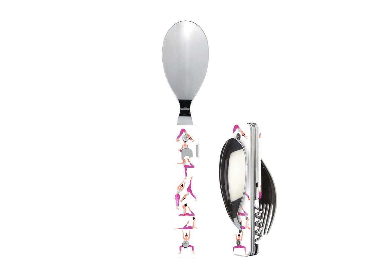 Akinod Multifunction Cutlery 13H25 Mirror Yoga