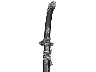 Gladius Replica Katana Serpente Economica manico Nero