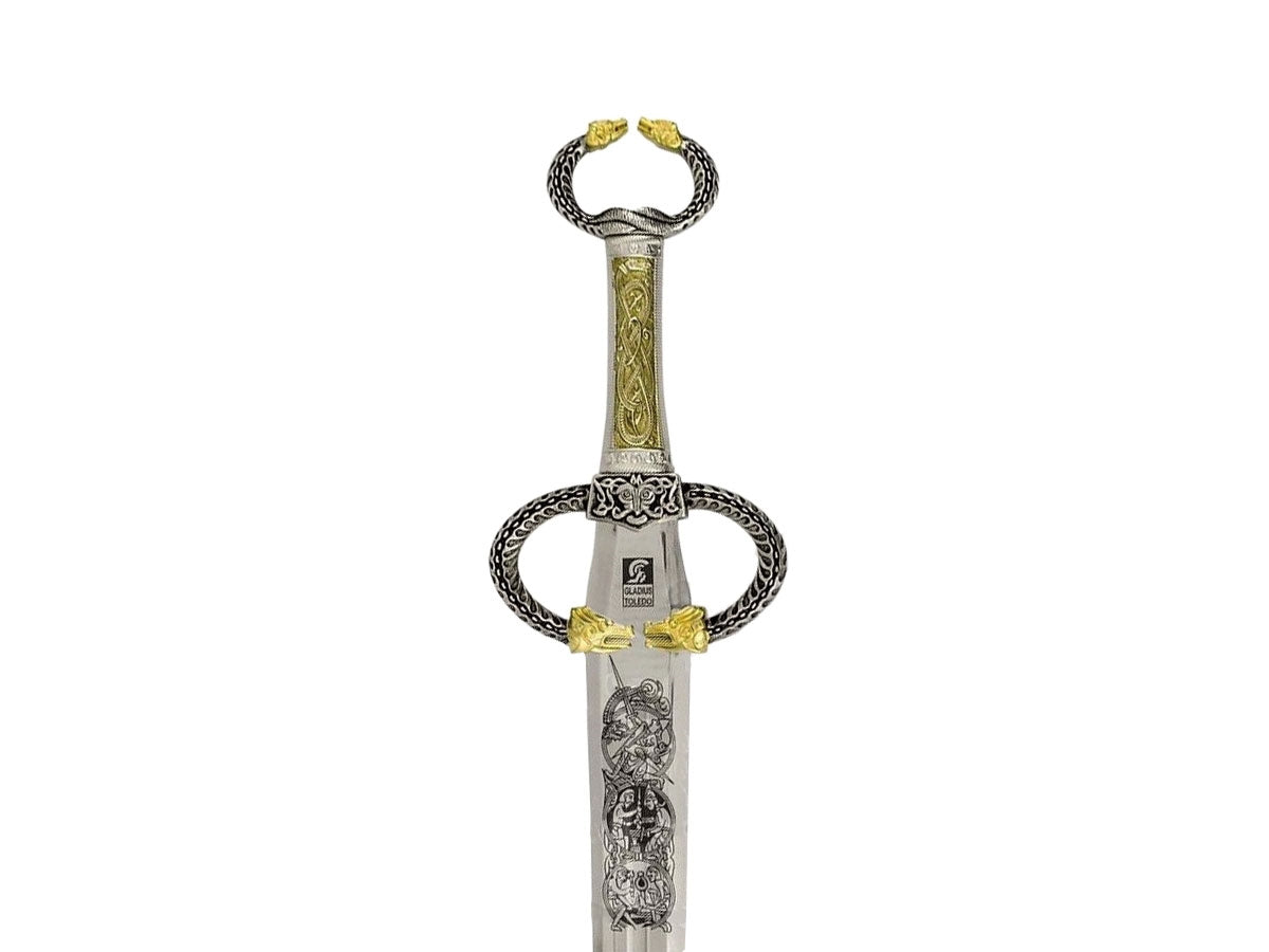 Gladius Replica Spada Celtica dorata