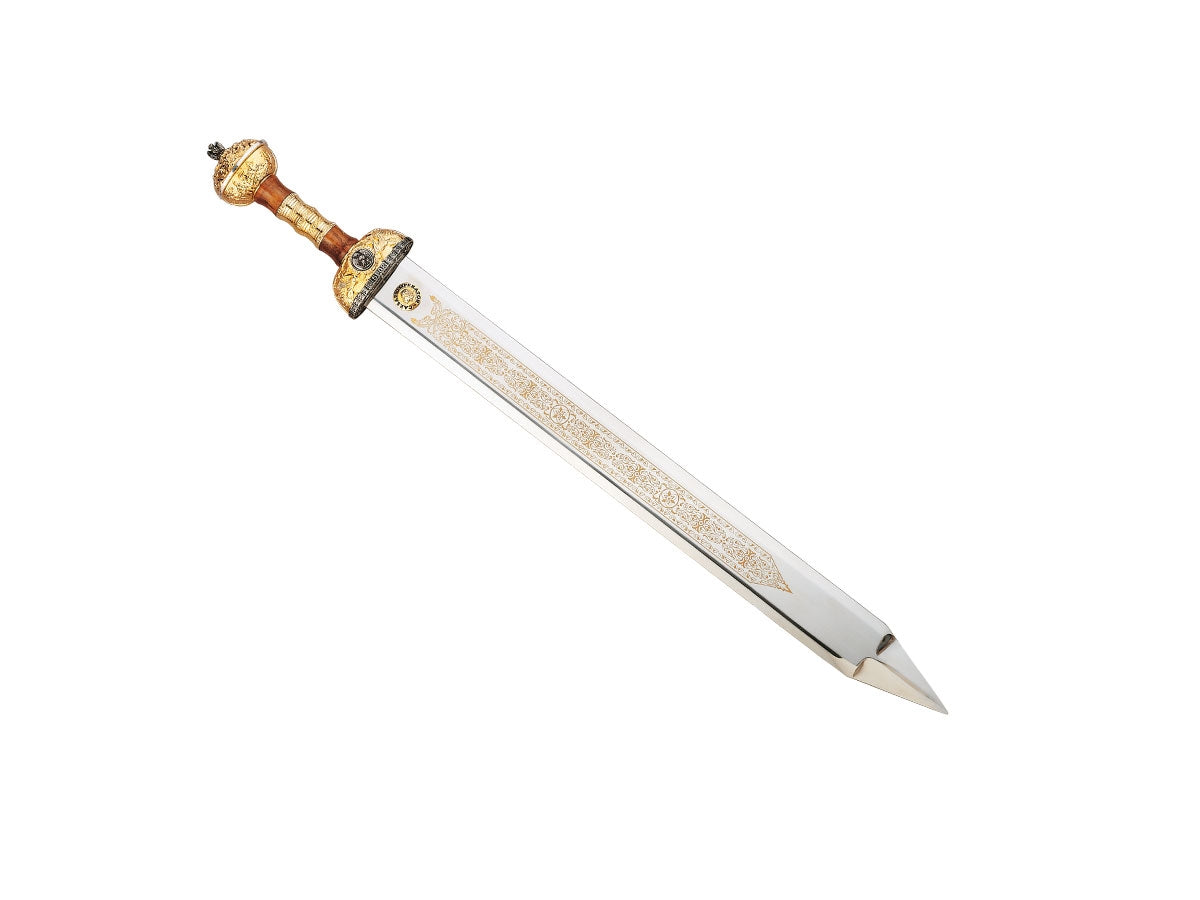 Gladius Replica Spada Giulio Cesare dorata - foto 2
