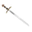 Gladius Replica Spada Templari dorata - foto 2