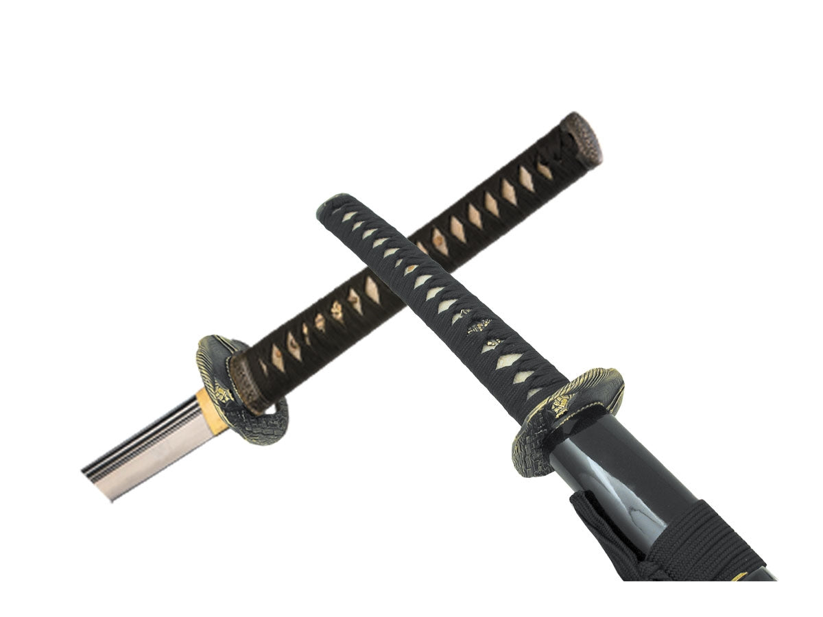 Gladius Replica Katana Per Pratica Taglio Crisantemi Nera - foto 2