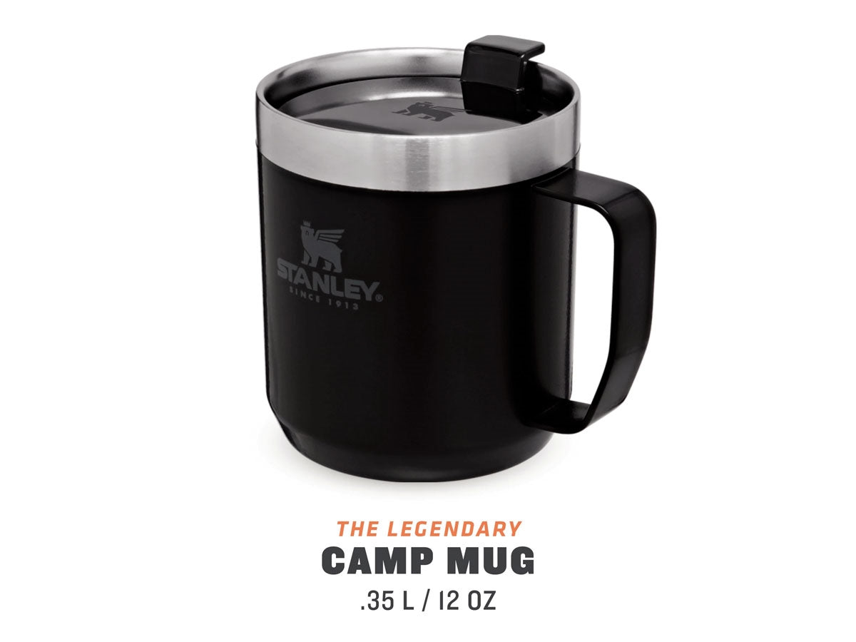 Stanley Classic Legendary Camp Mug 12oz /350ml Matte Black Pebble - foto 2