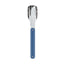 Akinod Magnetic Straight Cutlery 12H34 Mirror Aluminium Bleu