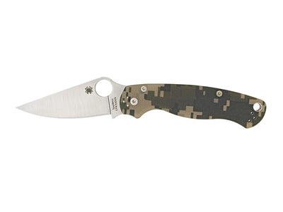 Spyderco Para Military 2 C81GPCMO2 lama CPM S45VN piatta, manico G-10 Digital Camo ARPAT