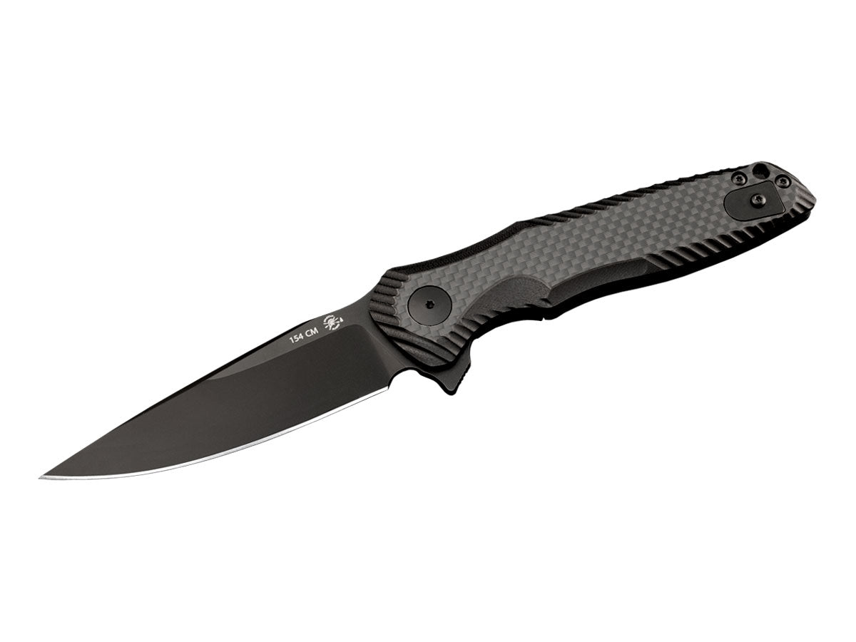 Spartan Blades Poros Cf/G10 SFBL11CF Black