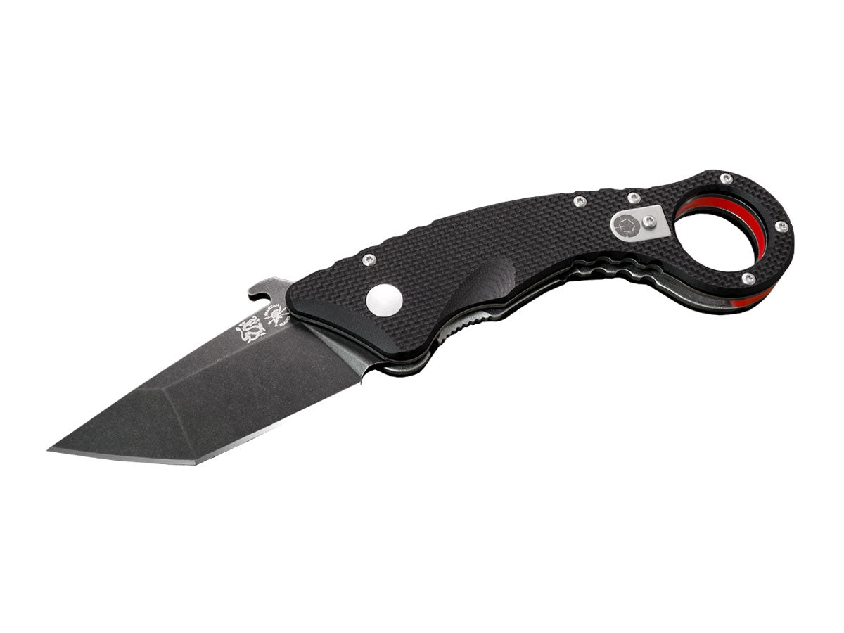 Spartan Blades Shoto G10 SFBL9BK Black/Red