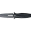 ANV Z400 BB Sleipner DLC Dural nero ANVZ400-018, vista frontale lama daga DLC