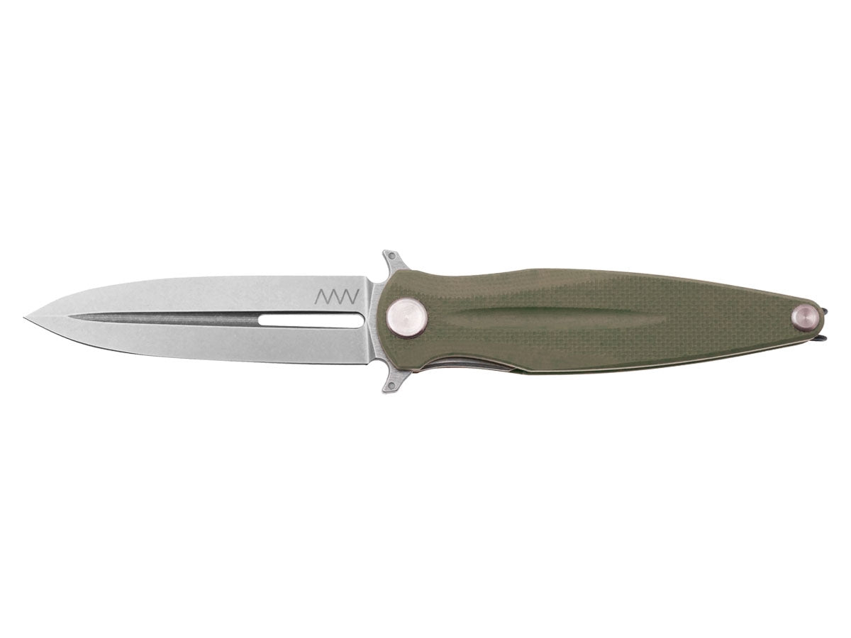ANV Z400 BB Sleipner STW G10 verde oliva ANVZ400-013, vista frontale