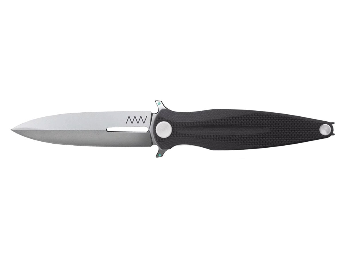 Anv Knives Z400 D2 Stonewash G10 Black ANVZ400-001