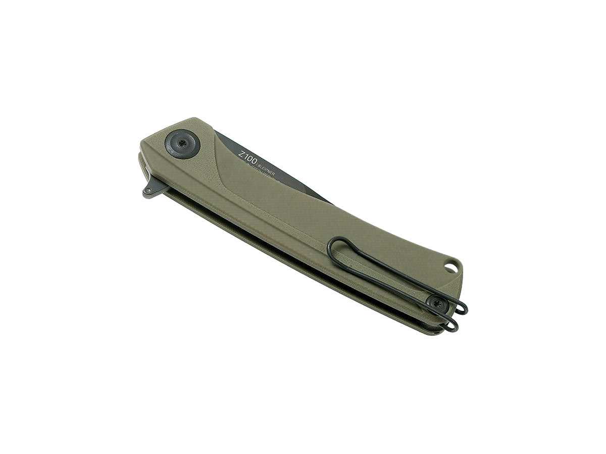 ANV Z100 BB Sleipner DLC G10 oliva ANVZ100-058, dettaglio manico