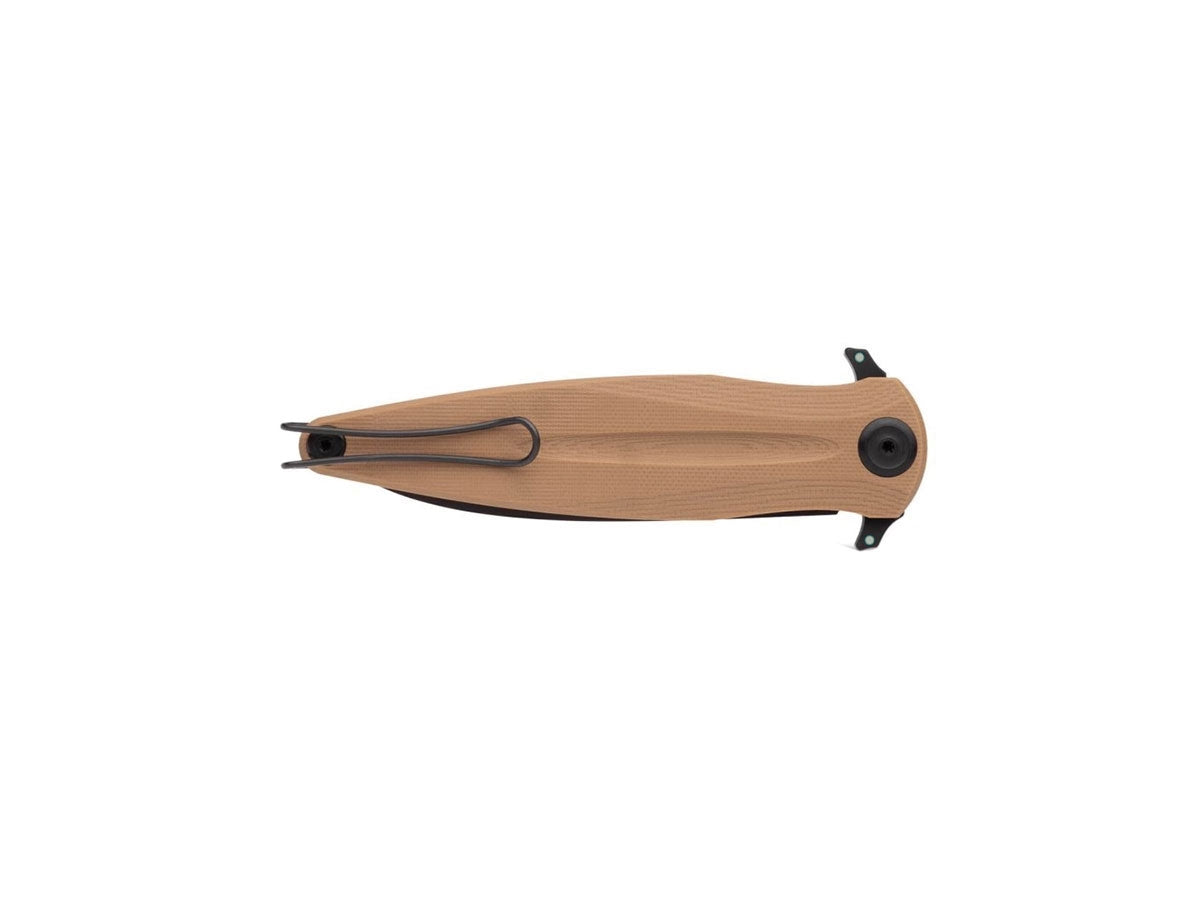 ANV Z400 BB Sleipner DLC G10 coyote ANVZ400-016, dettaglio manico G10