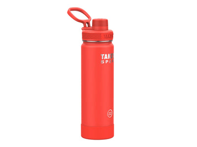 Bottiglia Takeya Sport Copper Spout 650 ml Pro Fire con triplo isolamento Chill-Lock