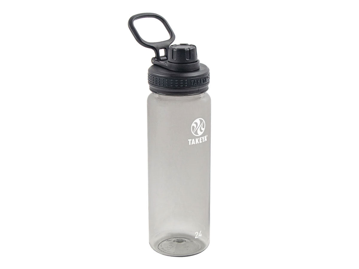 Bottiglia Takeya Tritan Spout 700 ml Stormy Black, plastica BPA-free con beccuccio a tenuta stagna