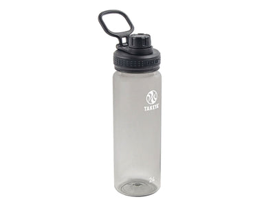Bottiglia Takeya Tritan Spout 700 ml Stormy Black, plastica BPA-free con beccuccio a tenuta stagna
