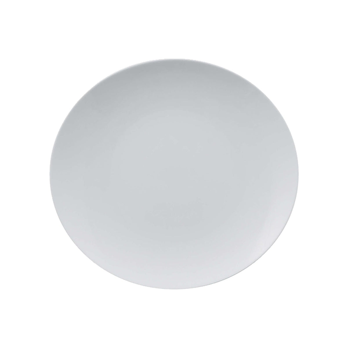 Gural Elips Ovale Piatto Frutta in Porcellana Bianca 21 cm 12 Pezzi