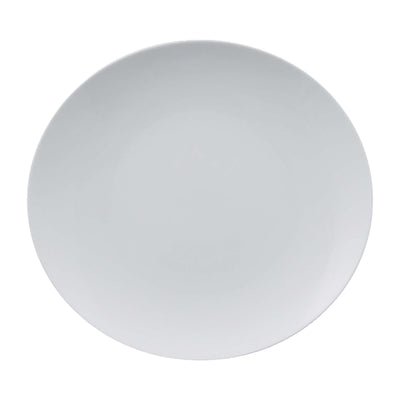 Gural Elips Ovale Piatto Piano in Porcellana Bianca 29 cm 6 Pezzi