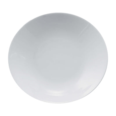 Gural Elips Piatto Fondo in Porcellana Bianca Ø 22 cm 12 Pezzi