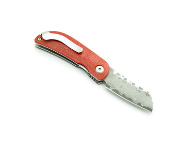 Mcusta Petit Black/Orange Micarta Damascus MC-211D - foto 2