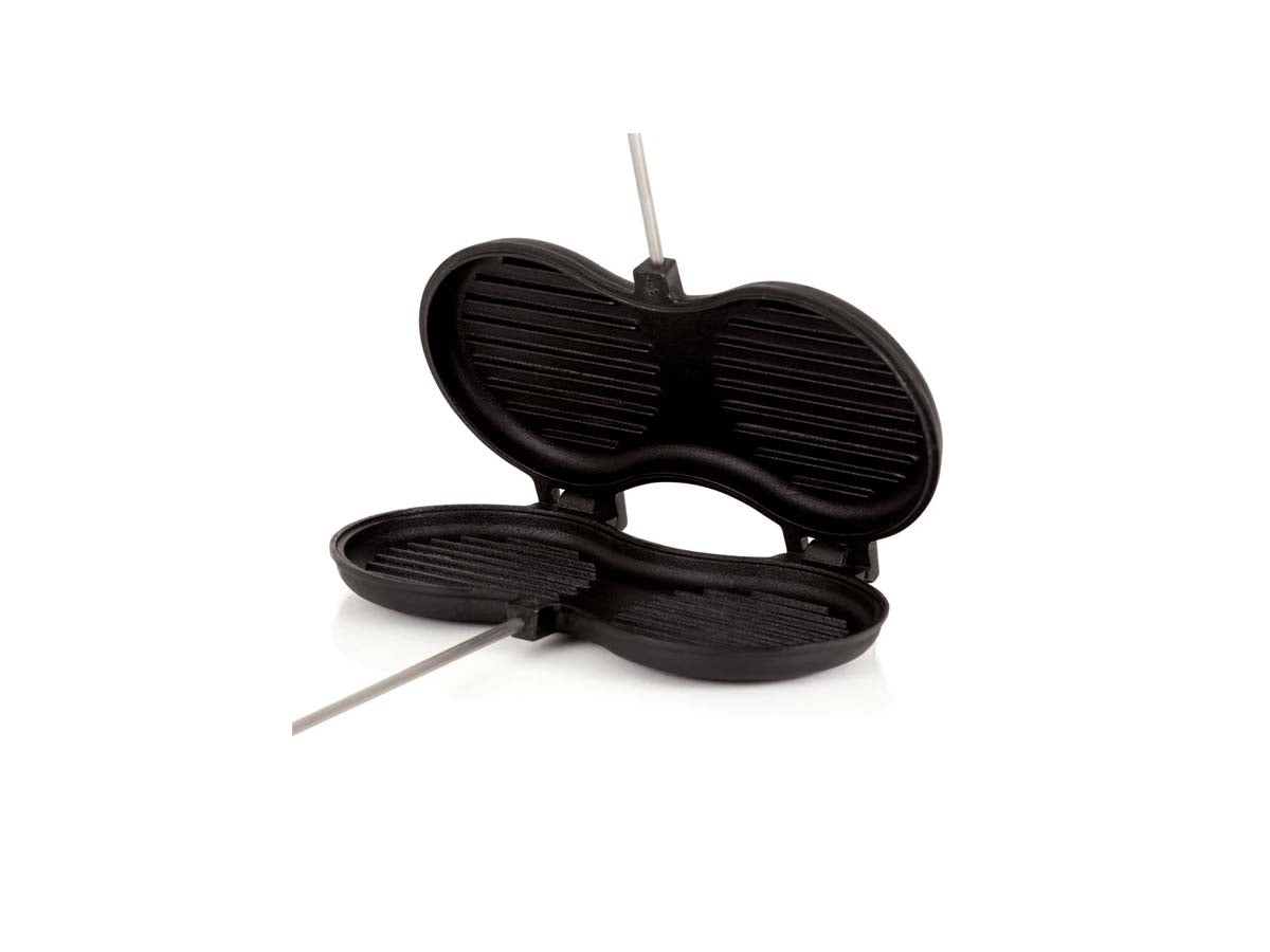 Petromax Burger Iron BG-IRON piastra hamburger ghisa stampi 12cm