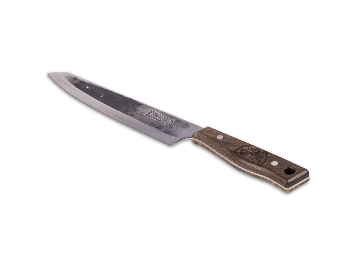 Petromax coltello cuoco CHKNIFE20 20cm acciaio Solingen manico noce