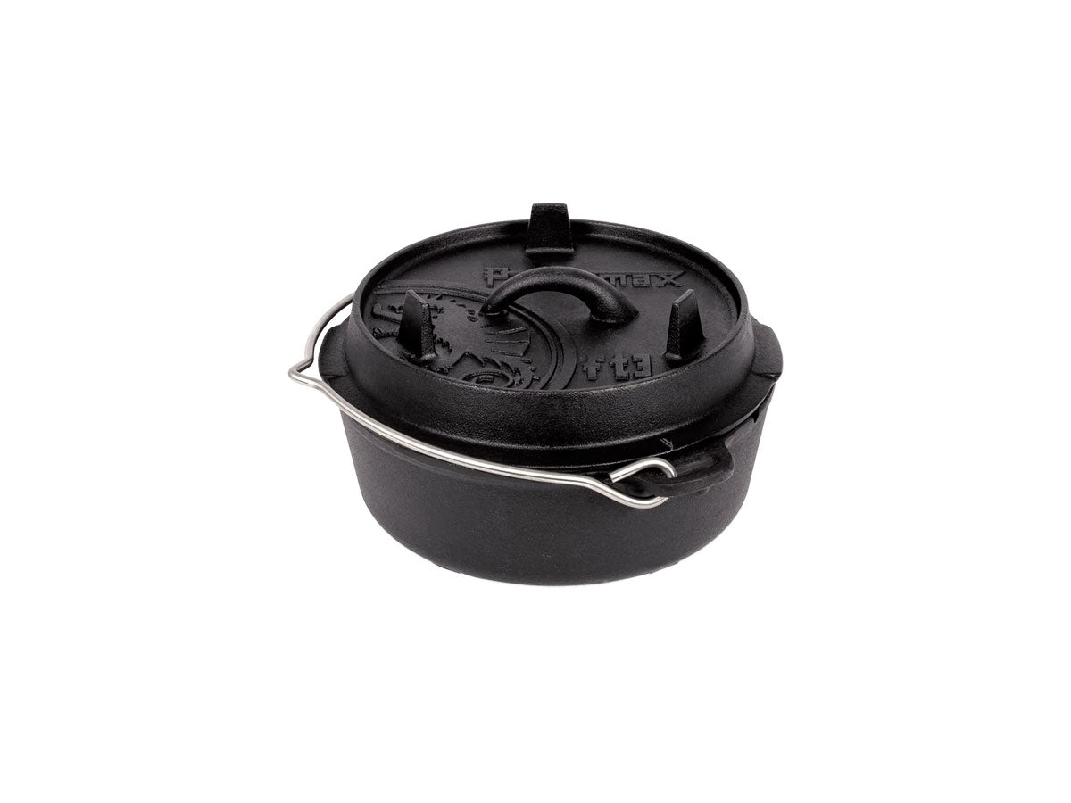 Petromax Dutch Oven FT3-T ghisa base piatta fornello di casa