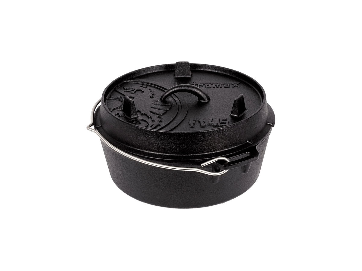 Petromax Dutch Oven FT4.5-T ghisa base piatta fornello di casa