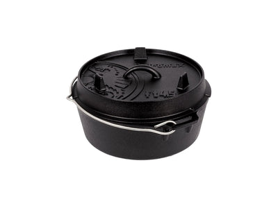Petromax Dutch Oven FT4.5-T ghisa base piatta fornello di casa