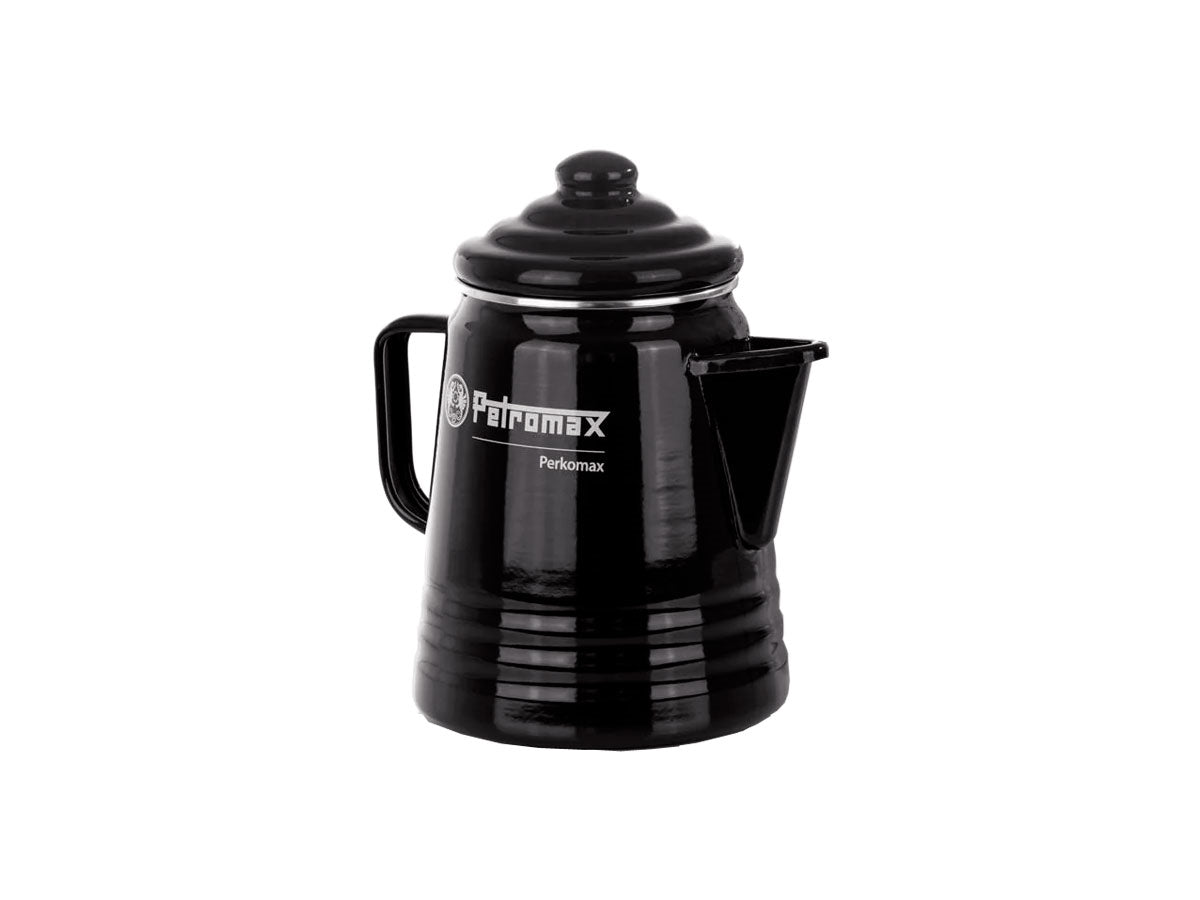 Petromax Enamel Percolator PER-9-S nera smaltata 9 tazze