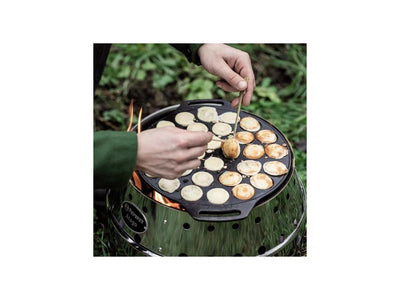 Petromax Poffertjes Pan POFF30 ghisa 30 cavità mini pancake olandesi