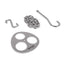 Petromax Tripod Lashing D-Ring set treppiede anello ganci catenella