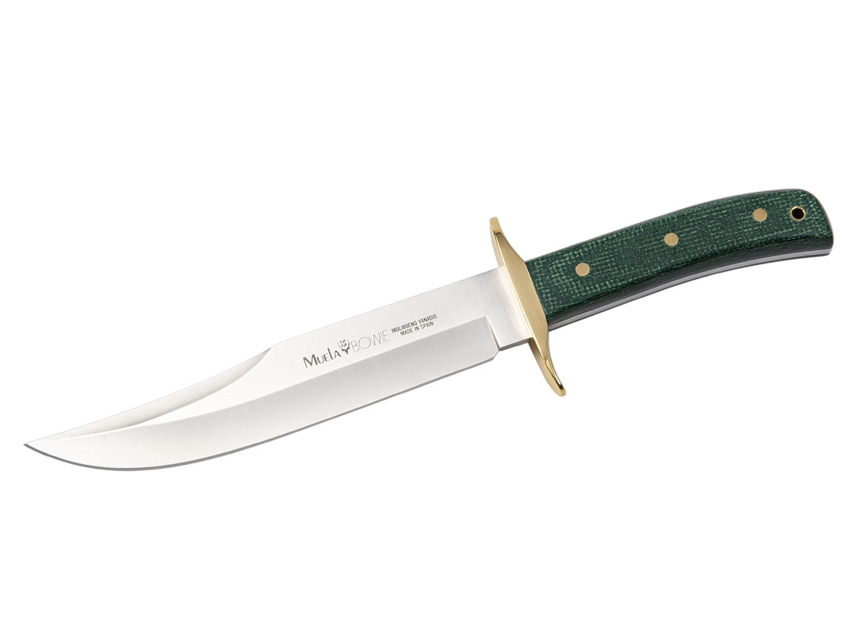 Muela Bowie Micarta Yuta Green BW-CLASSIC-19G