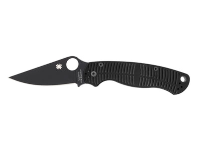 Spyderco Para Military 2 Salt C81GMCBKP2 lama CPM MagnaCut DLC, manico G-10 peel-ply nero