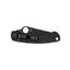 Spyderco Para Military 2 Salt C81GMCBKP2 dettaglio lama MagnaCut DLC e texture peel-ply