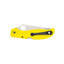 Spyderco Stretch 2 XL Salt C258SYL dettaglio lama seghettata Salt e FRN giallo alta visibilità