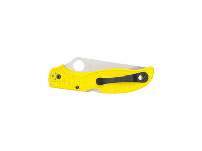 Spyderco Stretch 2 XL Salt C258SYL dettaglio lama seghettata Salt e FRN giallo alta visibilità
