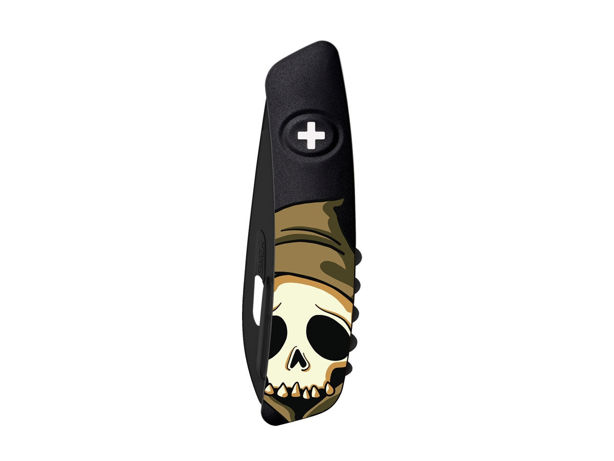 Swiza D01 Ab Halloween Skull Head Black (KNI.0013.H001) - foto 3