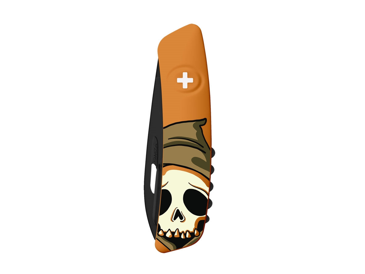 Swiza D01 Ab Halloween Skull Head Orange (KNI.0013.H002) - foto 3