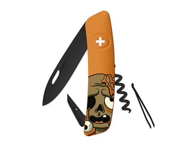 Swiza D01 Ab Halloween Zombie Orange (KNI.0013.H004)