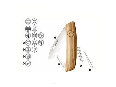Swiza D01 Wood Olive (KNI.0010.6310) - foto 2