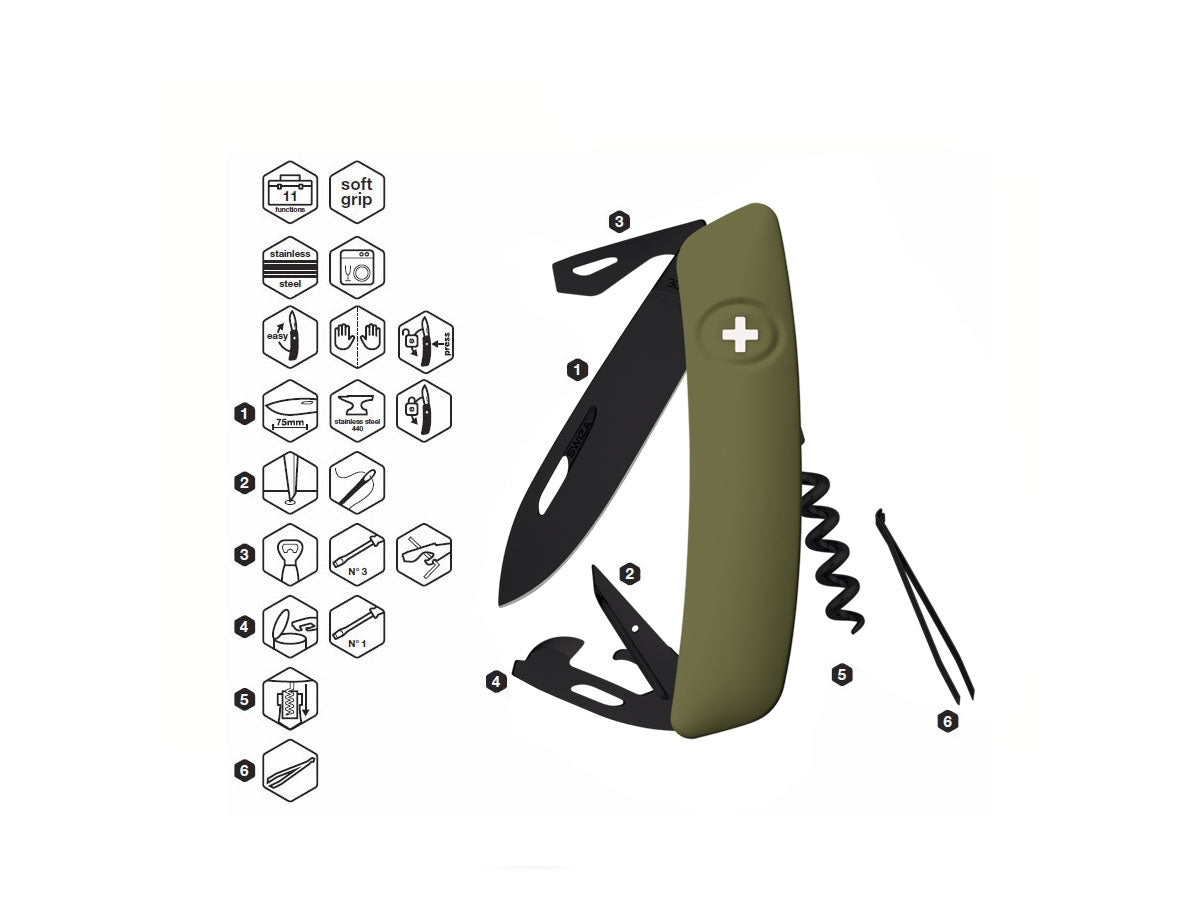 Swiza D03 Ab Olive (KNI.0033.1050) - foto 2