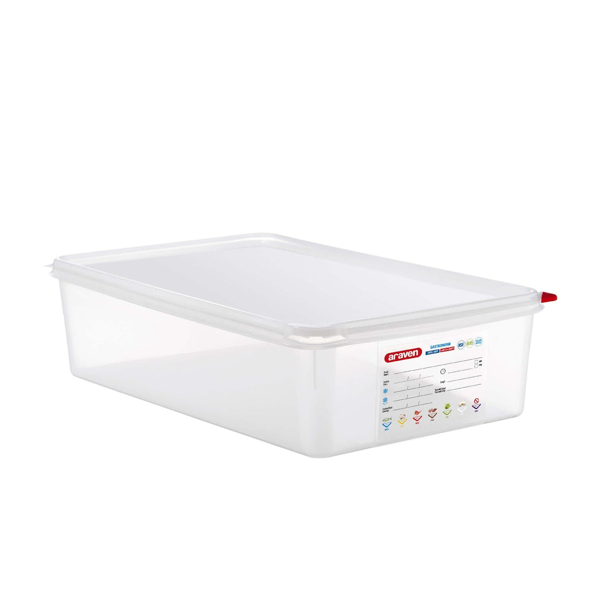 Bacinella Gastronorm GN 1/1 in Polipropilene H 10 cm 13,7 Litri