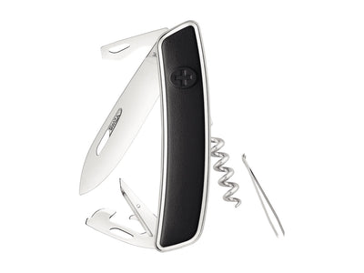Swiza D03 Leather Black (KNI.0030.3010)