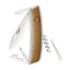 Swiza D03 Leather Brown (KNI.0030.3090)