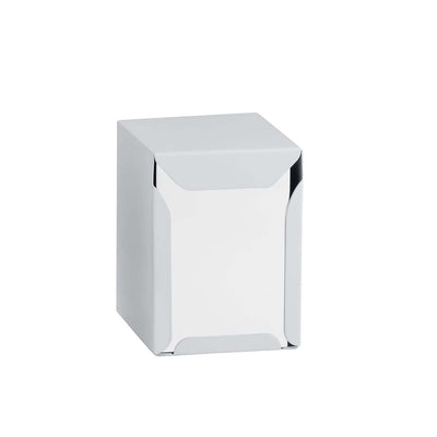 Portatovaglioli da Banco Bianco Aperto su Due Lati 9,5x10,3 cm H 13