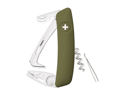 Swiza HO03 Horse & Tick Tool Olive (KHO.0070.1050)