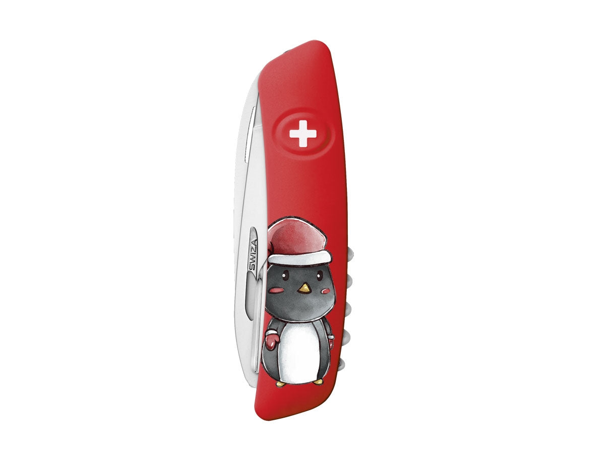 Swiza J06 Junior Christmas Penguin Red (KNB.0061.X001) - foto 3