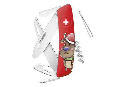 Swiza J06 Junior Christmas Reindeer Red (KNB.0061.X003)