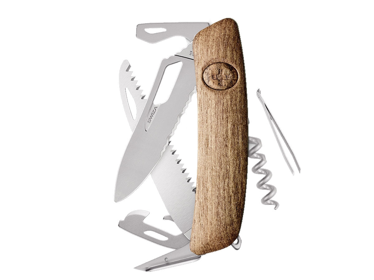 Swiza SH05TR Am Wavy Edge Wood Walnut (KST.0056.6300)